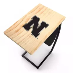 University of Nebraska Wood C-Table