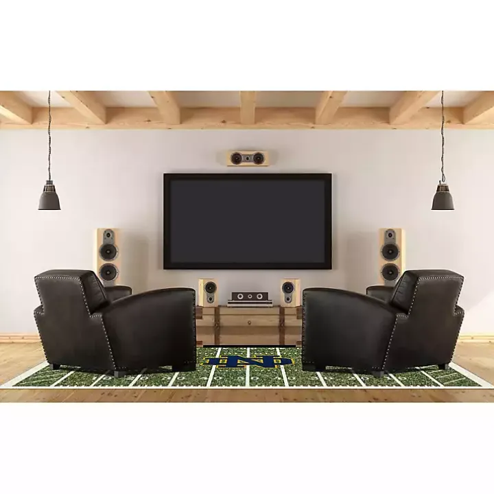 University of Notre Dame Homefield Area Rug, 6x8