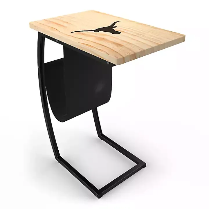 University of Texas Wood C-Table