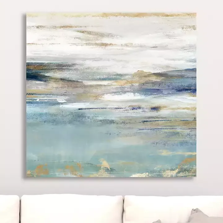 Upon A Clear II Canvas Art Print, 30x30 in.