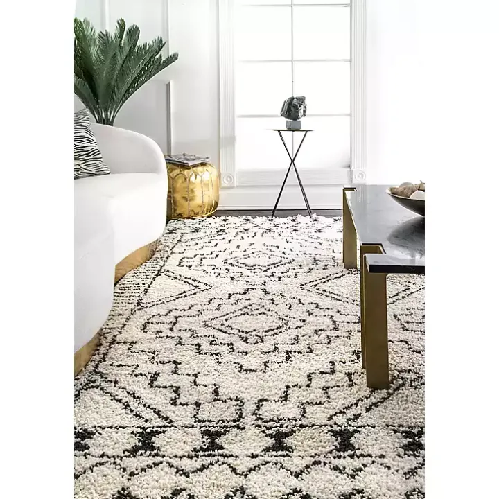Vasiliki Moroccan Tribal Area Rug, 8x10