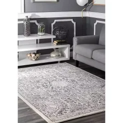 Vintage Floral Minta Area Rug, 5x7
