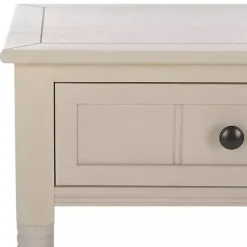 Vintage Gray 2-Drawer Samantha Console Table