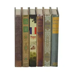 Vintage Library Decorative 6-pc. Book Box Set