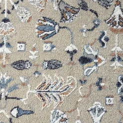 Vista Blue Beige Area Rug, 7x9