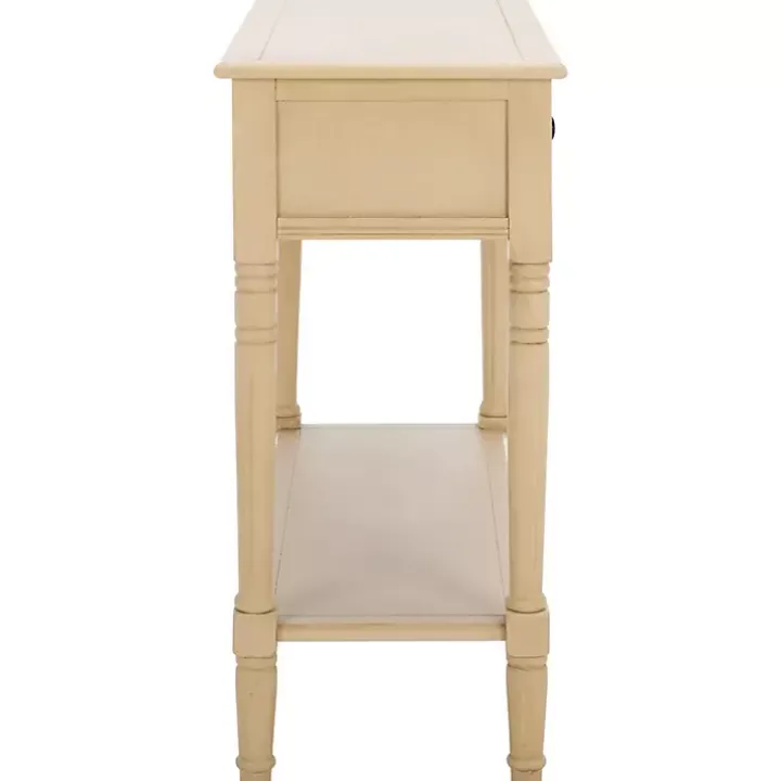 Warm Natural 2- Drawer Samantha Console Table