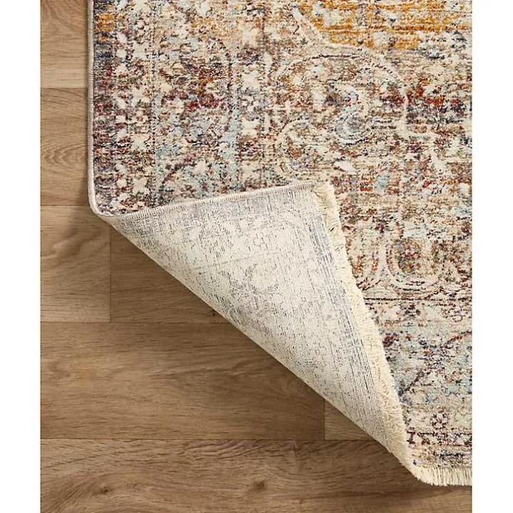Warm Neutral Lucca Area Rug, 6x9