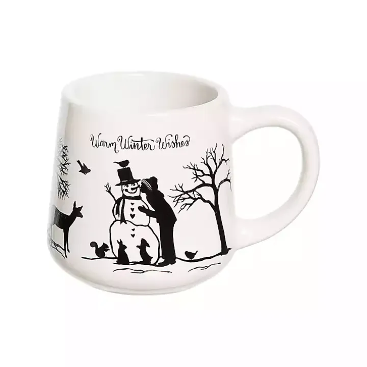 Warm Winter Wishes Mugs, Set of 2