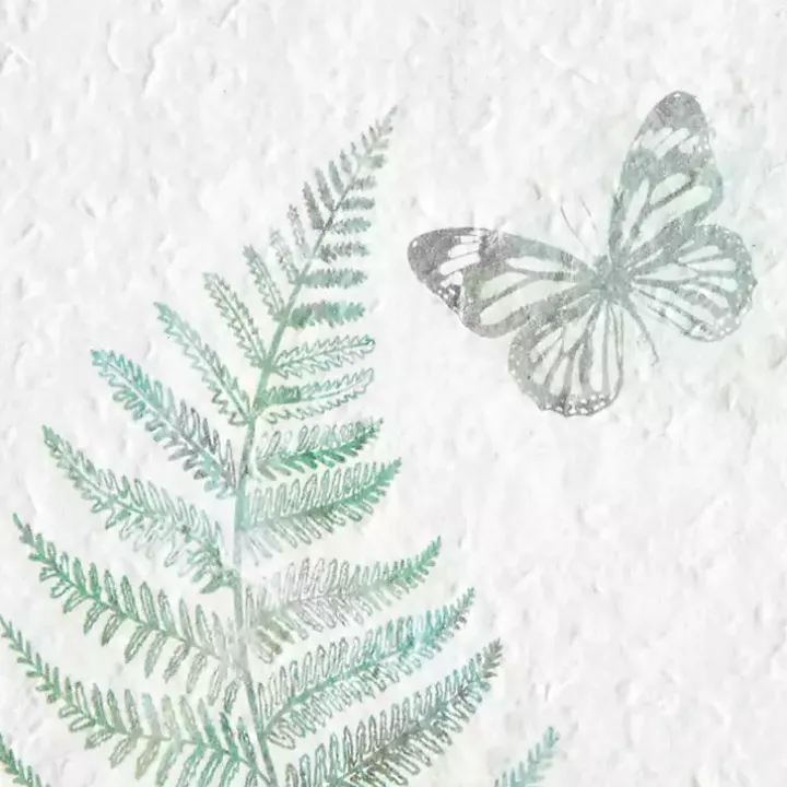 Watercolor Ferns 2-pc. Framed Wall Art