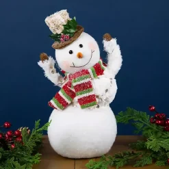 Waving Snowman Christmas Decoration