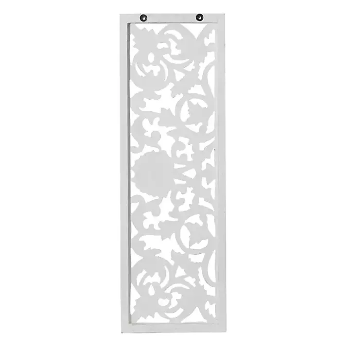 Weathered Gray Wood Panel Wall Plaques, Set of 3