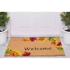 Welcome Falling Leaves Doormat, 36x24 in.