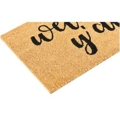 Welcome Y'all Coir Doormat