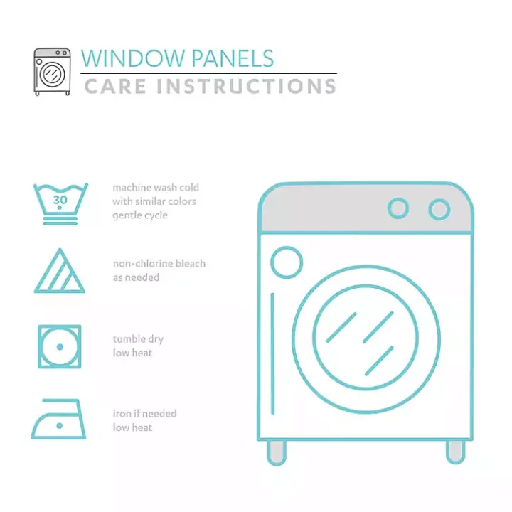 Wheat Back Tab Blackout Curtain Panel Set, 95 in.