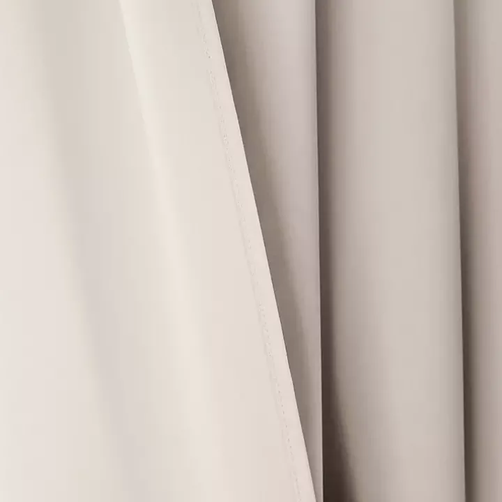 Wheat Knotted Curtain Panel Set, 84 in.
