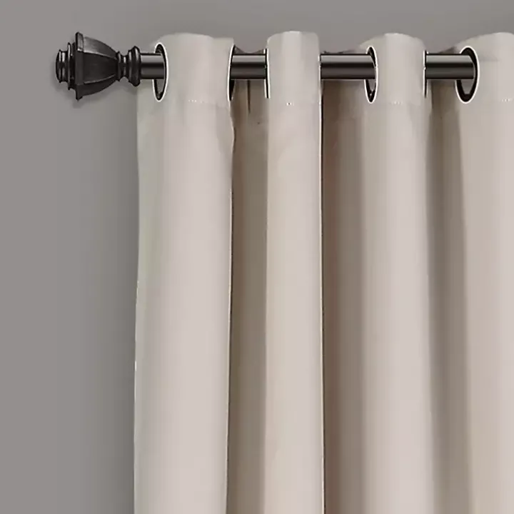 Wheat Lush Insulated Curtain Panel Set, 84 in.