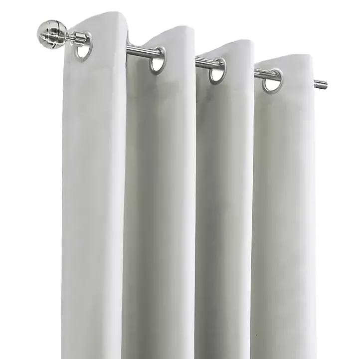 White Alpine Blackout Curtain Panel, 63 in.