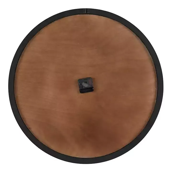 White and Black Modern Wall Clock