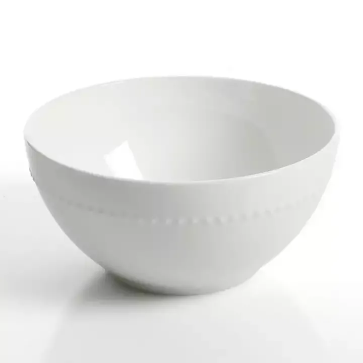 White Bone China 16-pc. Dinnerware Set