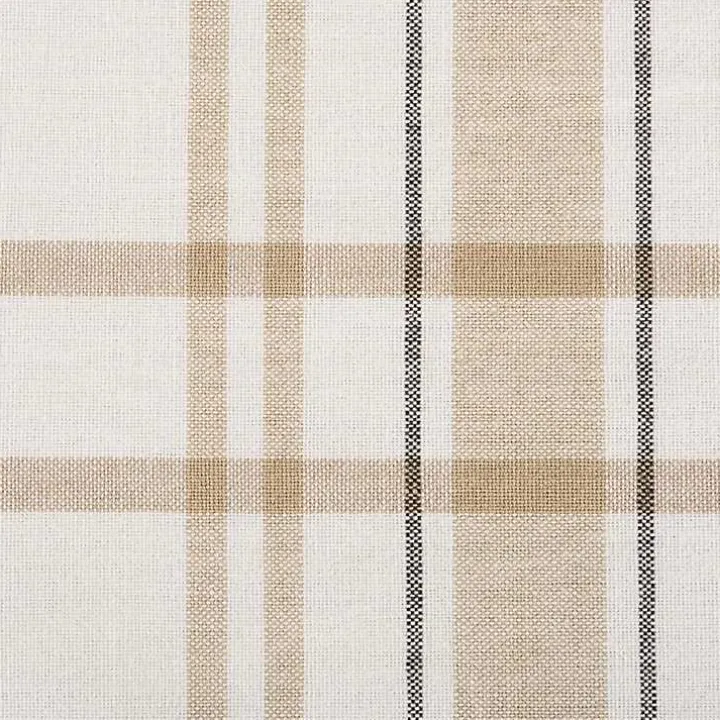 White Chambray French Stripe Napkins, Set of 6