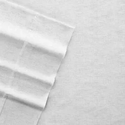 White Chambray 4-Pc. King Bed Sheet Set