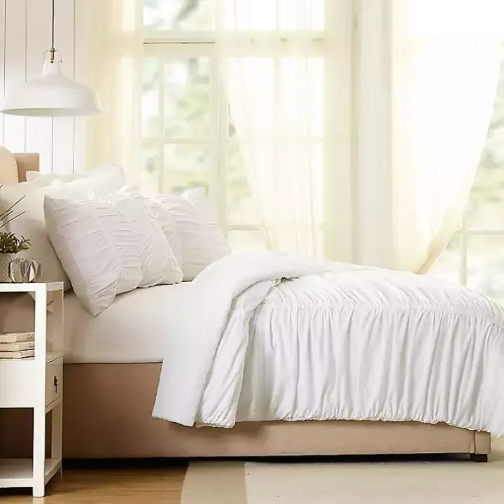 White Emily 2-pc. Twin/Twin XL Comforter Set