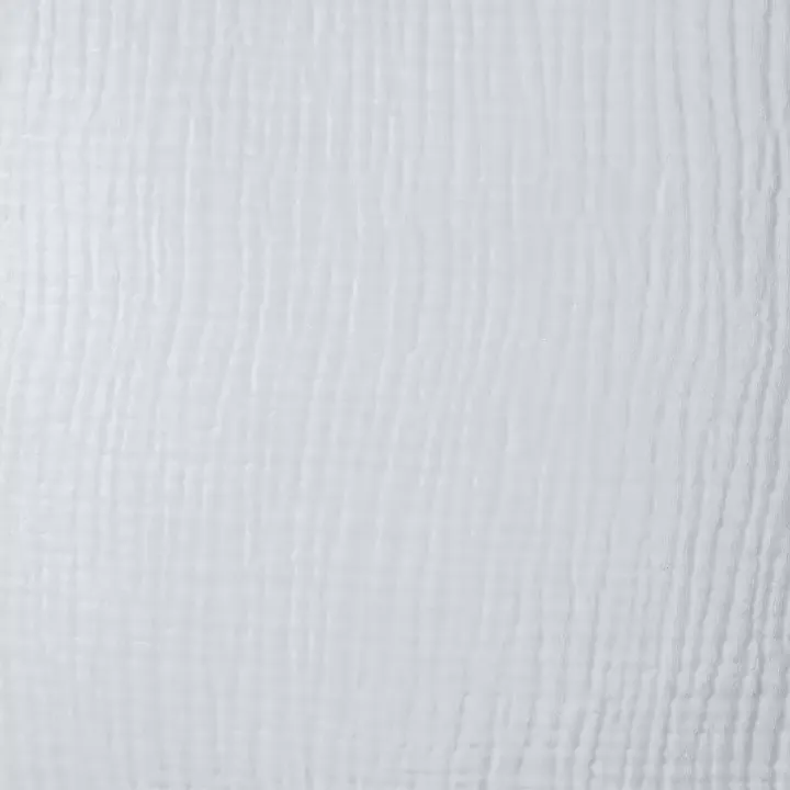 White Gauze Organic Fringe Throw Pillow