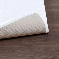 White High Pile Marshmallow Bath Mat, 72 in.