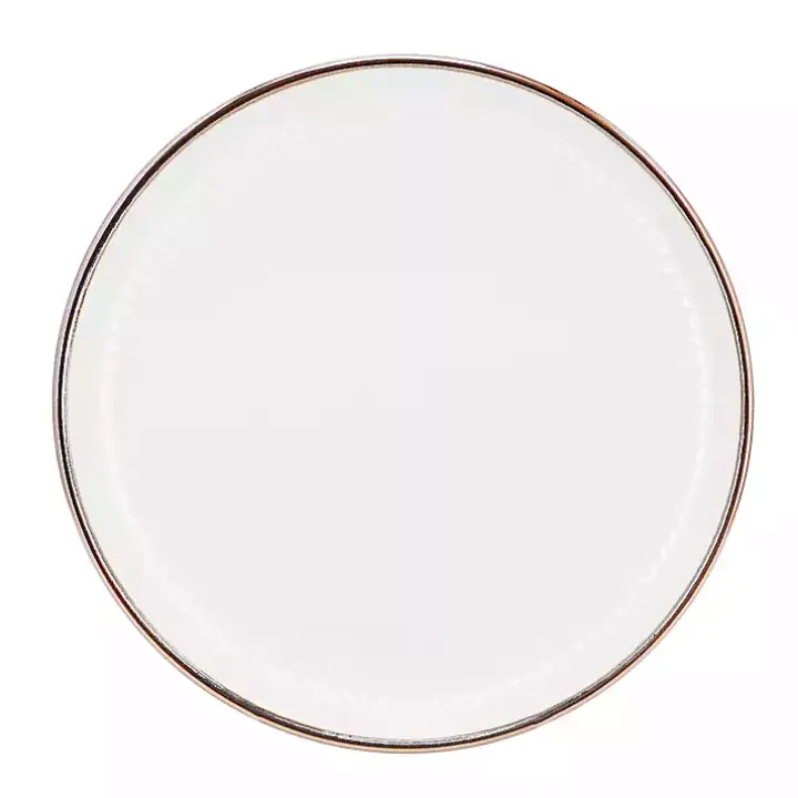 White Leo Stoneware 16-pc. Dinnerware Set