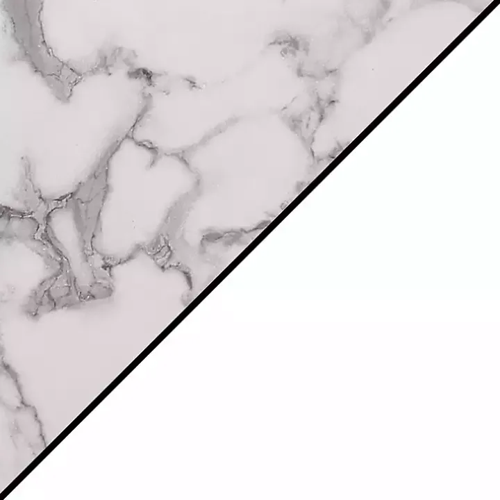 White Marble Round Coffee Table