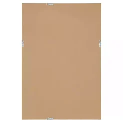 White Oakhurst Rectangle Wall Mirror, 30 in.