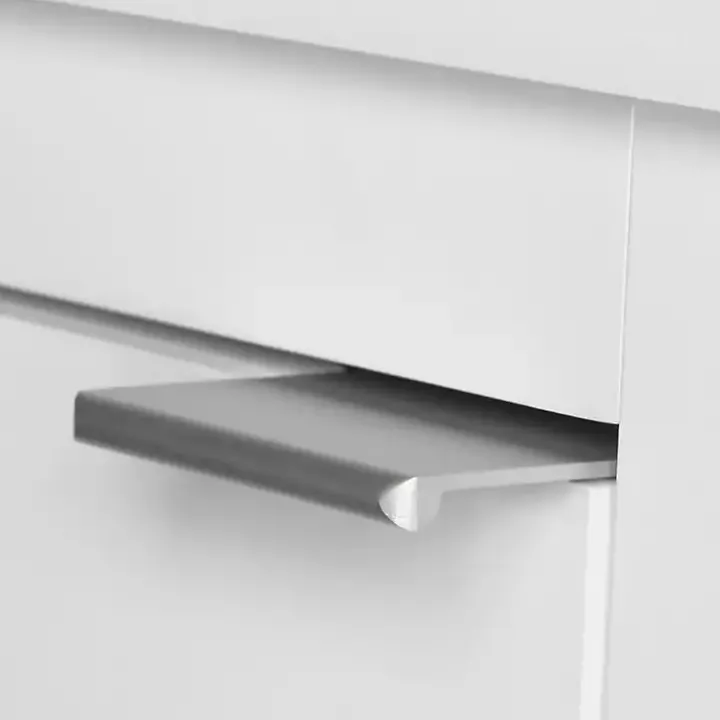 White Open Shelf Cabinet
