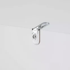 White Open Shelf Cabinet