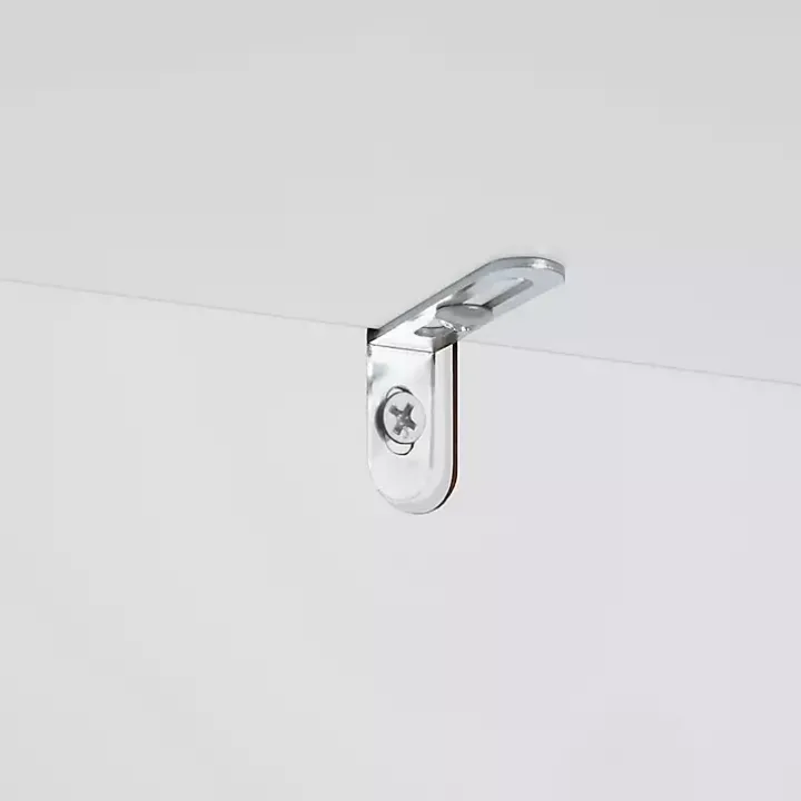 White Open Shelf Cabinet