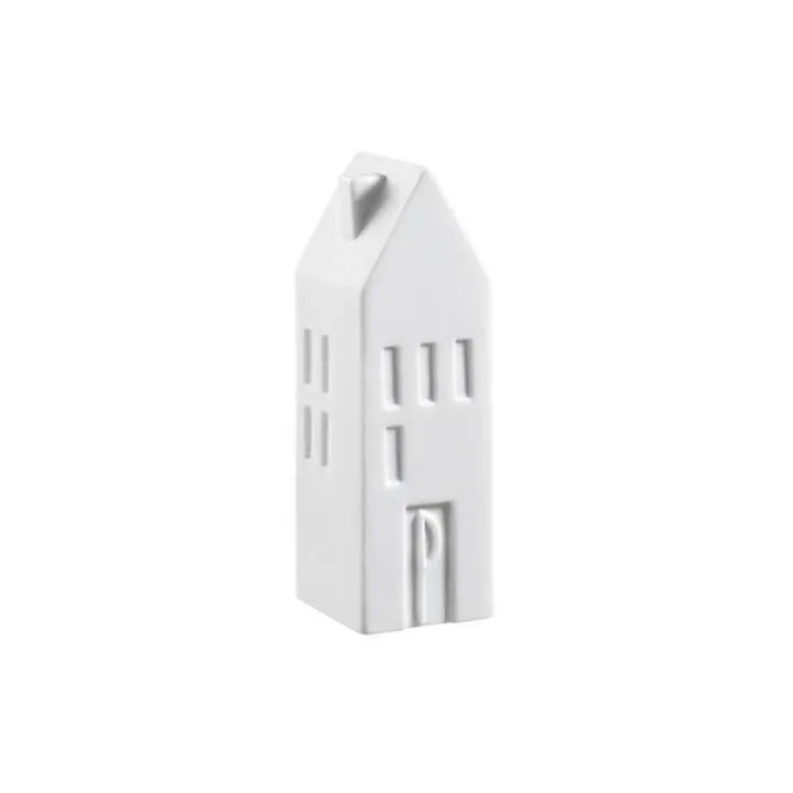 White Porcelain House Shaped Salt & Pepper Shakers