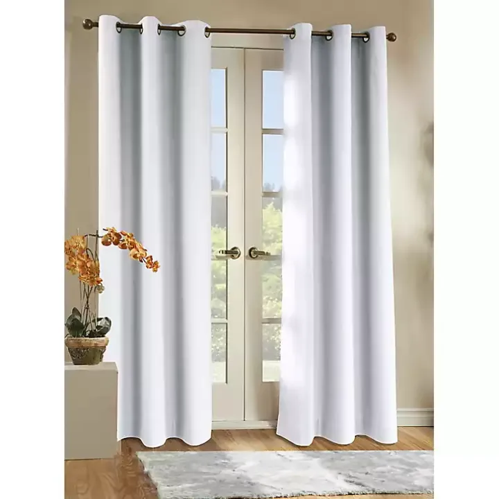 White Room Darkening Curtain Panel Set, 84 in.