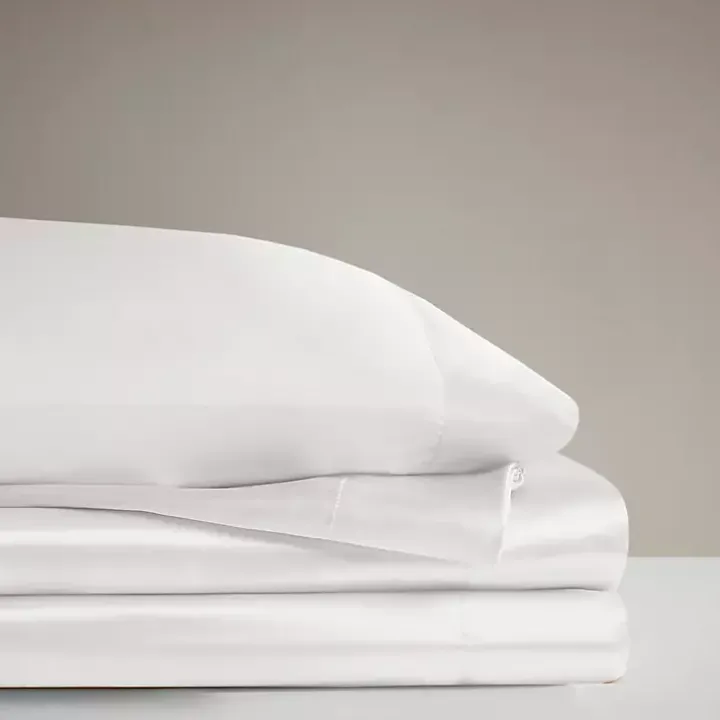 White Satin 6-pc. Queen Sheet Set