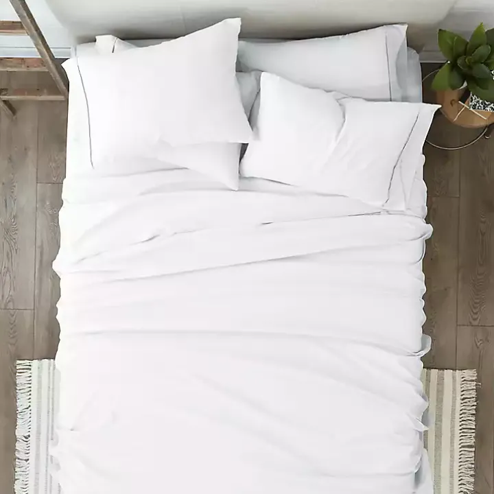 White Ultra Soft 6-pc. California King Sheet Set