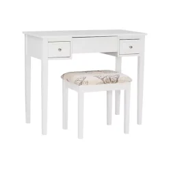 White Virginia Butterfly 2-pc. Vanity Set