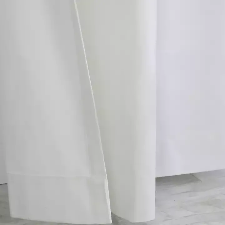 White Weathermate Blackout Curtain Panel, 72 in.