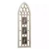 Whitewash Window Arch 3-Opening Collage Frame