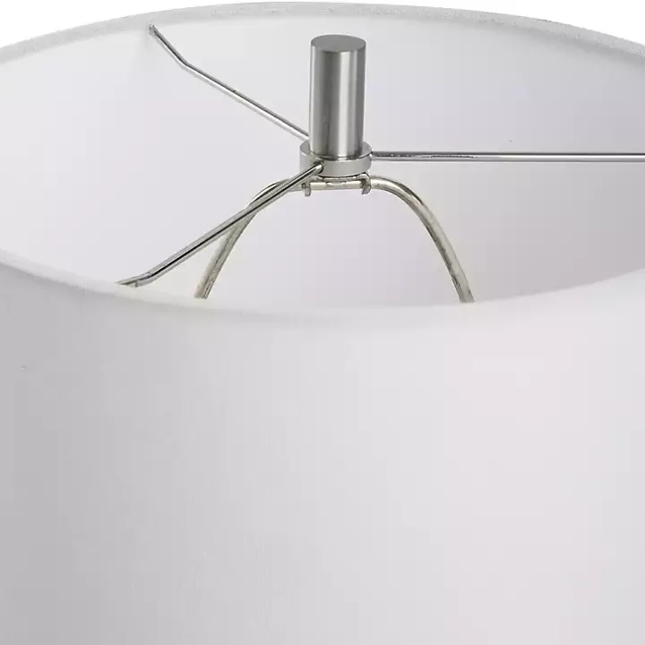 Whitewashed Textured Ellie Table Lamp