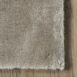 Whitlow Gray Shag Washable Area Rug, 8x10