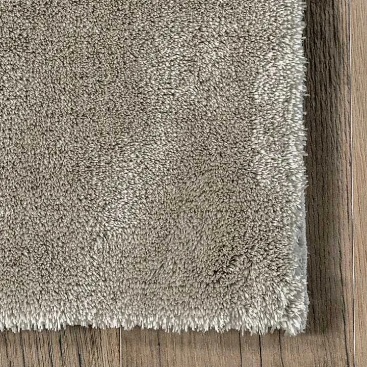 Whitlow Gray Shag Washable Area Rug, 8x10