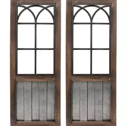 Willow Farms Window Plaque, Set of 2