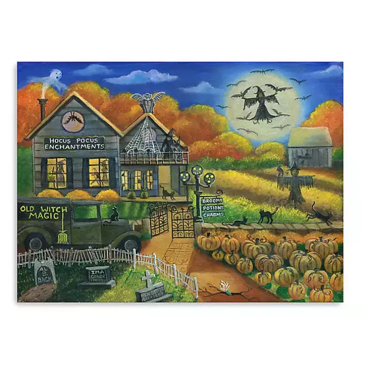 Witch Magic Canvas Art Print, 24x32