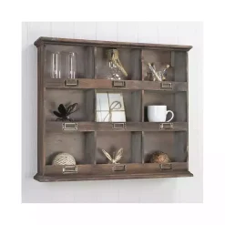Wooden Wall Cubby