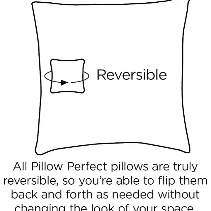 Yellow Herringbone Outdoor Long Pillows, Set of 2