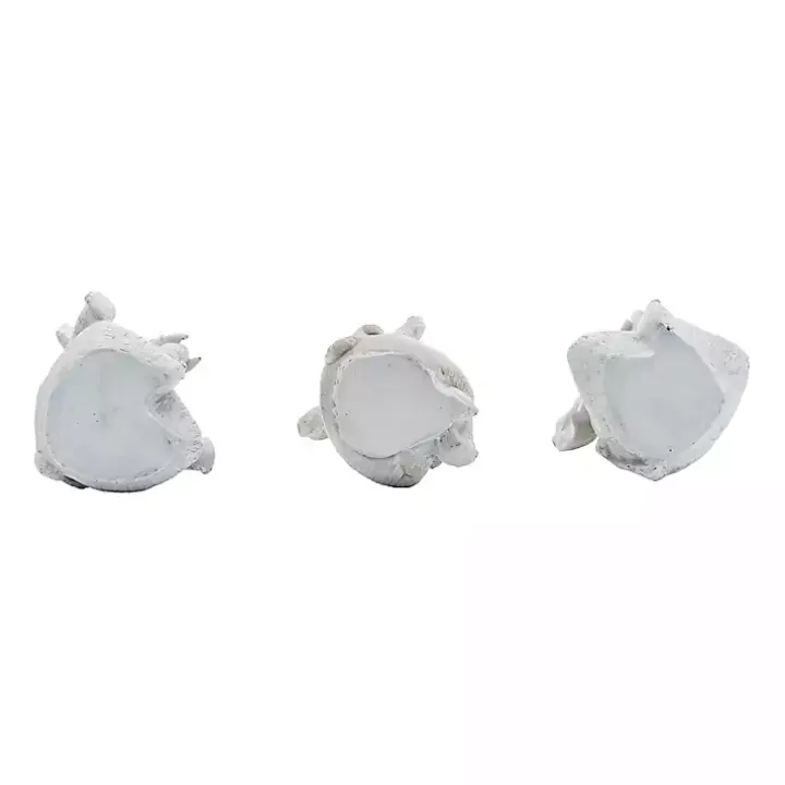 Yoga Elephant Statues, Set of 3