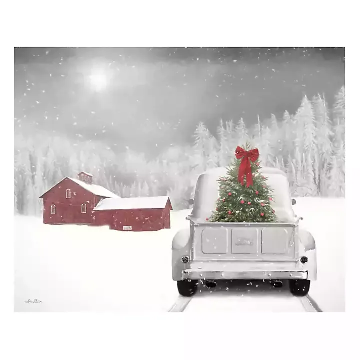 You Can Plan On Me Canvas Art Print